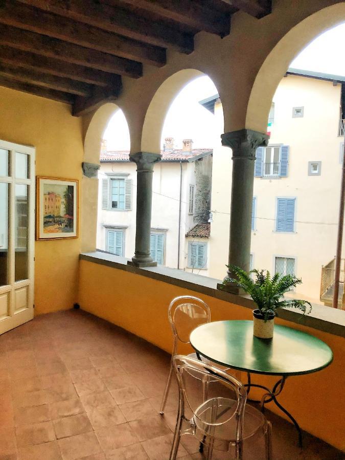 Terrazza Tassis Charme&Relax Hotel Bergamo Bagian luar foto